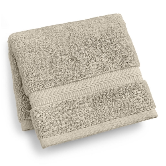 Hotel Collection Finest Elegance Washcloth Natural - Picture 1 of 4
